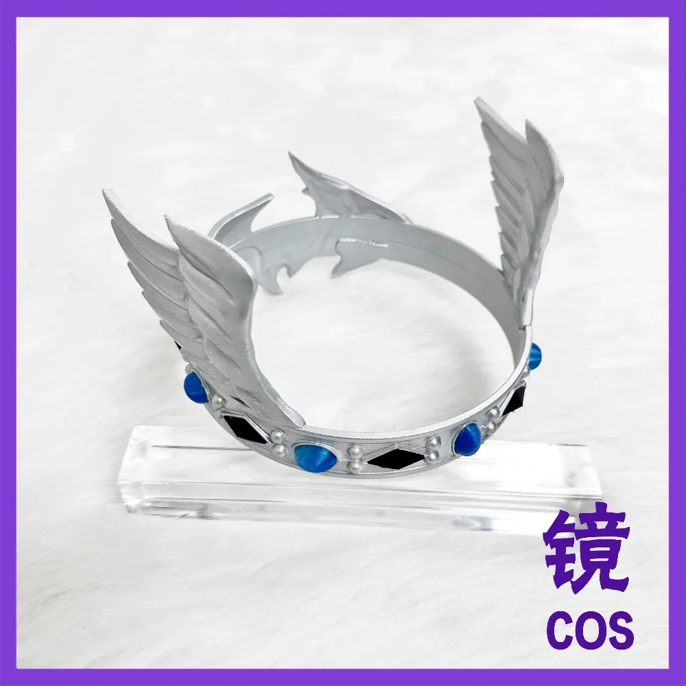 Lawyer Freddy Riley Wing Headpiece Crown Headwear Prop Game Identity Ⅴ Cosplay Halloween Christmas Fancy Party  Accessories
