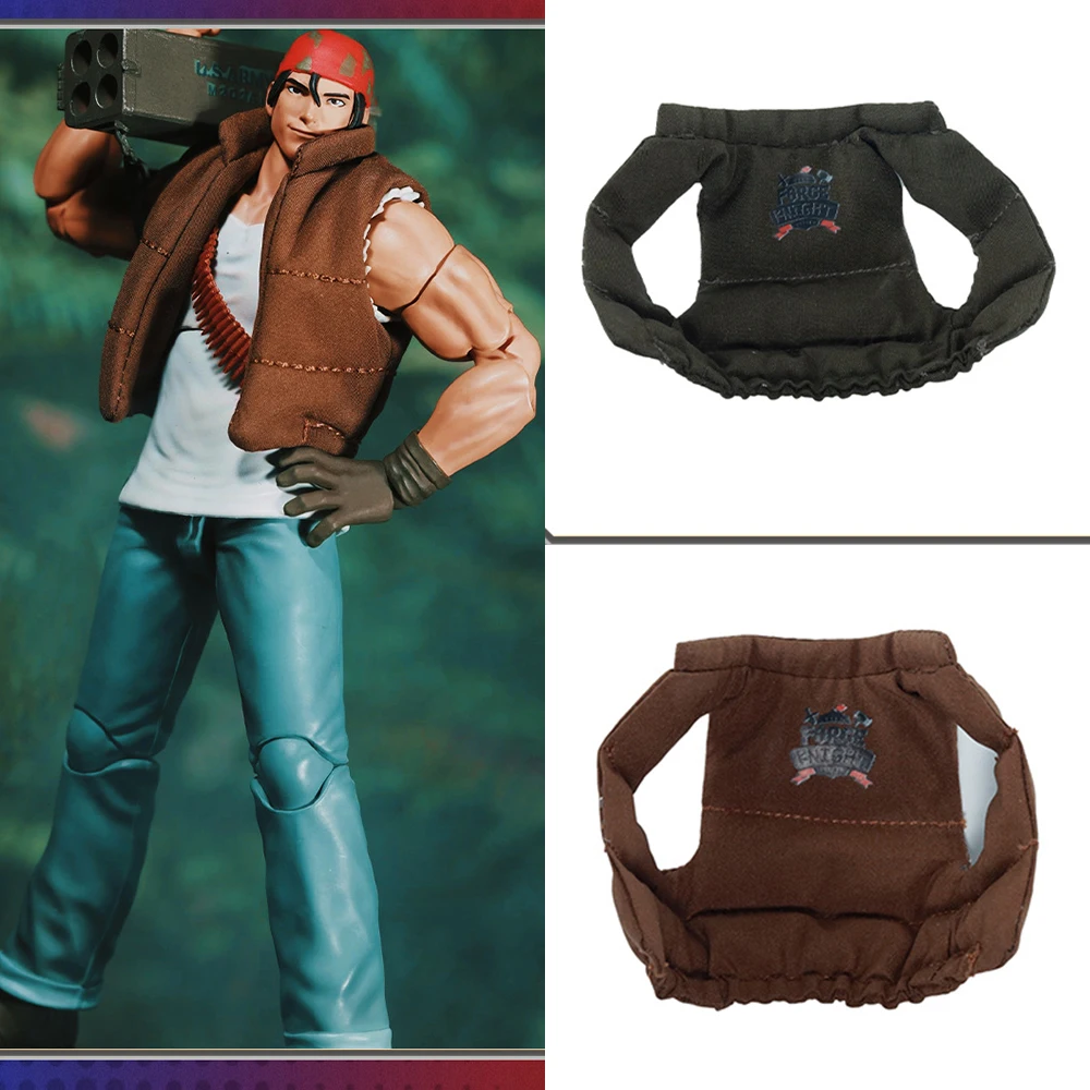 

【Лише одежда】Storm Toys масштаб 1/12 Fighters King Role Ralf Jones хлопковый жилет модель одежды для 6-дюймовой экшн-фигурки модель тела