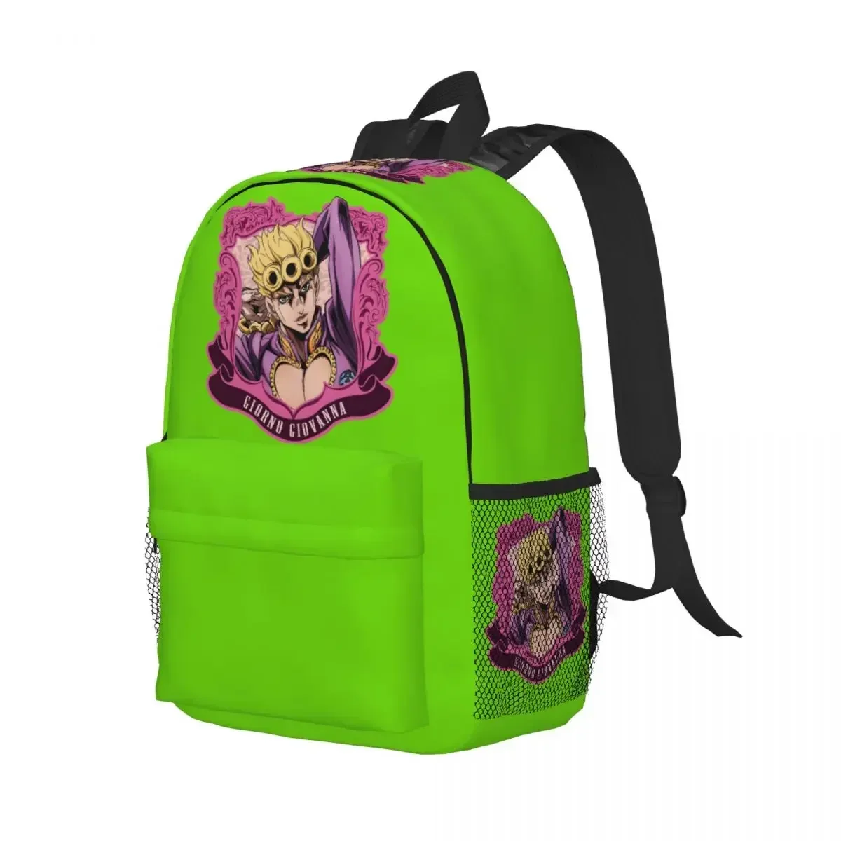 The Strongest Stand Of All Time Jojo Bizarre Adventure Backpack Student Boy Girls BookBag School Bag Shoulder Bags for Men Women