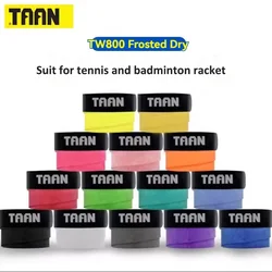 5pcs TAAN TW800 Tennis Badminton Dry Raquet Overgrip Thick Matte Hand Glue Sweatband Non-slip Breathable Sweat-absorbing