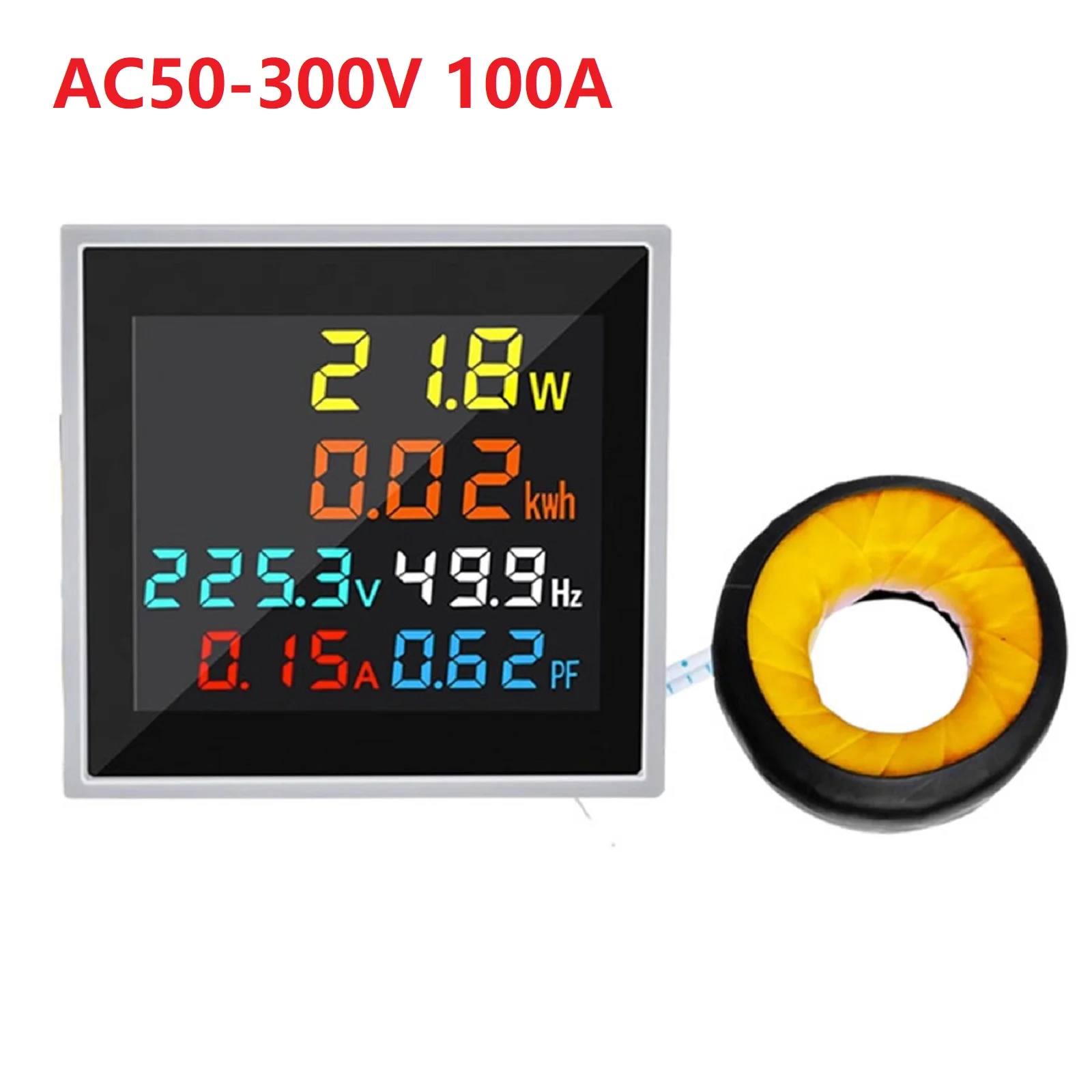 

LCD Digital Power Energy Monitor for AC Current Voltage Accurate Measurements and Suitable for Various Applications