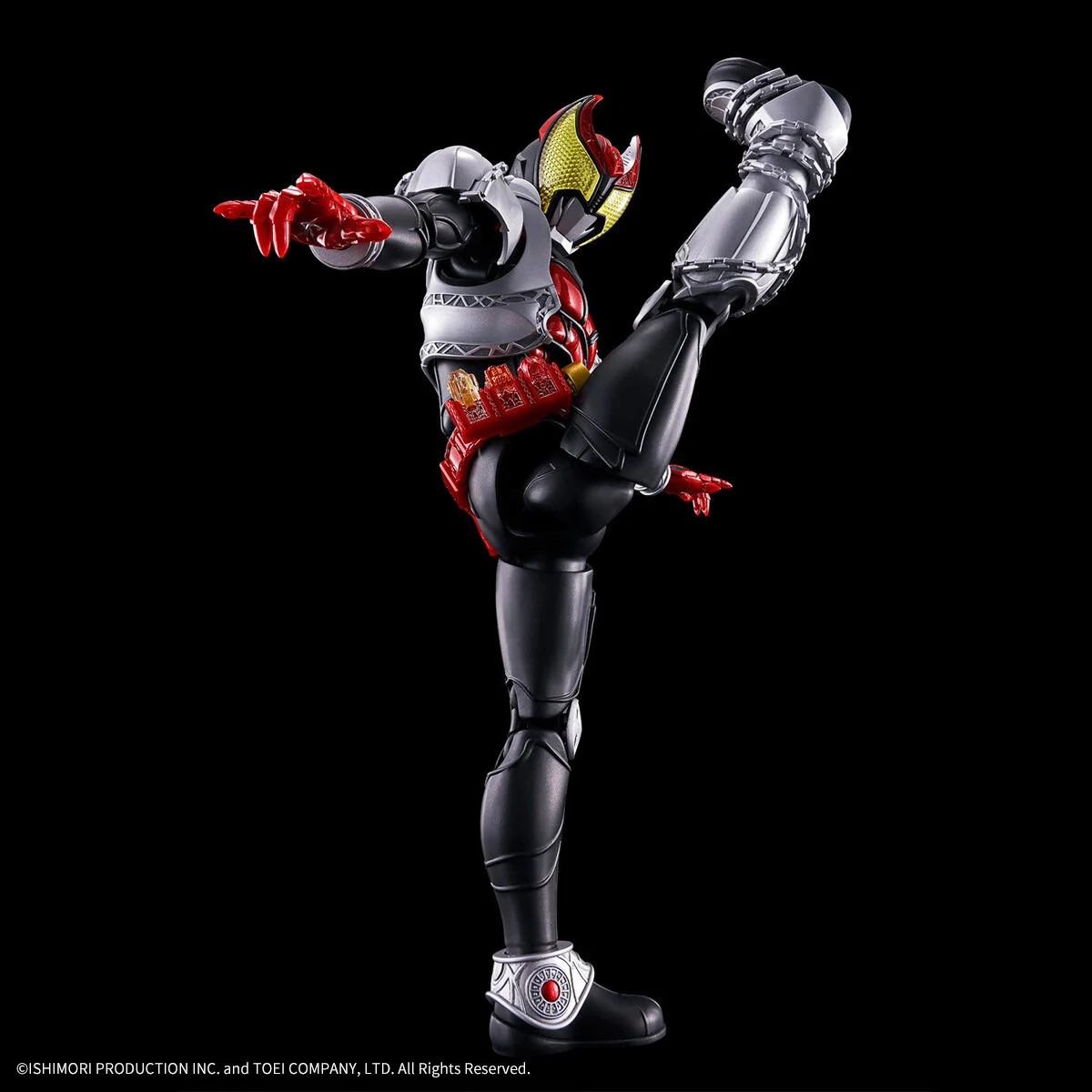 Stock Bandai oryginalny cyfrowy wzrost standardowy Masked Kamen Rider KIVA model stawy ruchome anime figurka zabawka prezenty dla dzieci