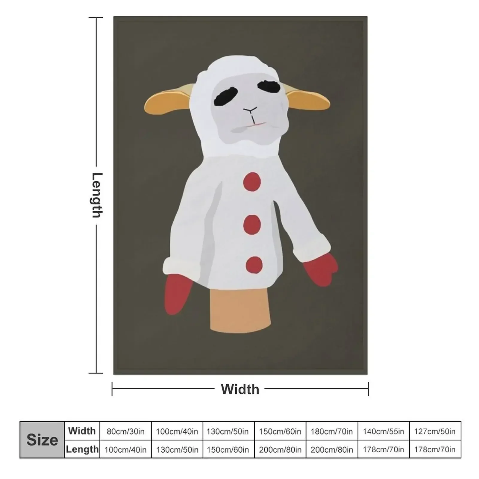 Lamb Chop, I Love This, Best, For You, Women Gift, Good Idea Throw Blanket Thin Decorative Sofas for babies Blankets