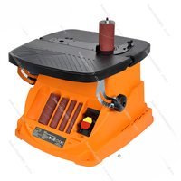 Desktop electric belt machine 14 inches, sand column machine shaft sand machine, sand mill roller machine grinding