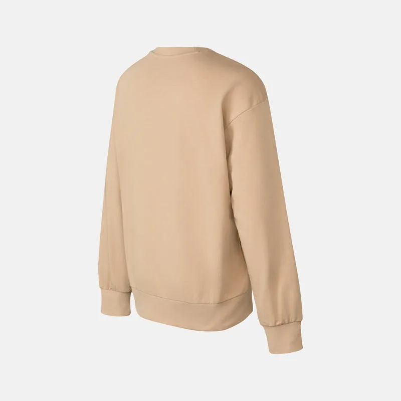 Adidas Solid Crew Neck Sweatshirt Soft French Terry Fabric Pocket Daily Casual Layer TopJX3326 1PCS