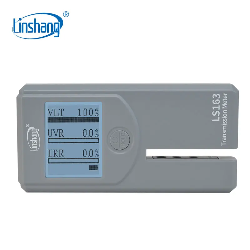 Linshang Window Film Transmission Meter for Measuring VLT, Infrared and UV Transmittance of Automotive Windshield, Glass LS163