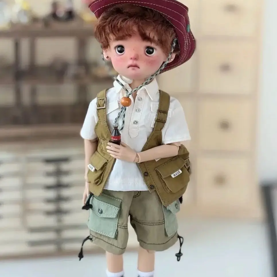 

BJD doll 1/6-xiaop large head series doll resin material DIY makeup doll model toy Multiple combinations can Free transport