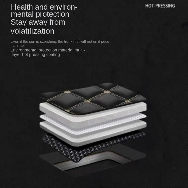 PU Leather Custom Car Trunk Mats for Hyundai I25 I30 I35 Elantra Tucson Interior Details Car Accessories Carpet All Models