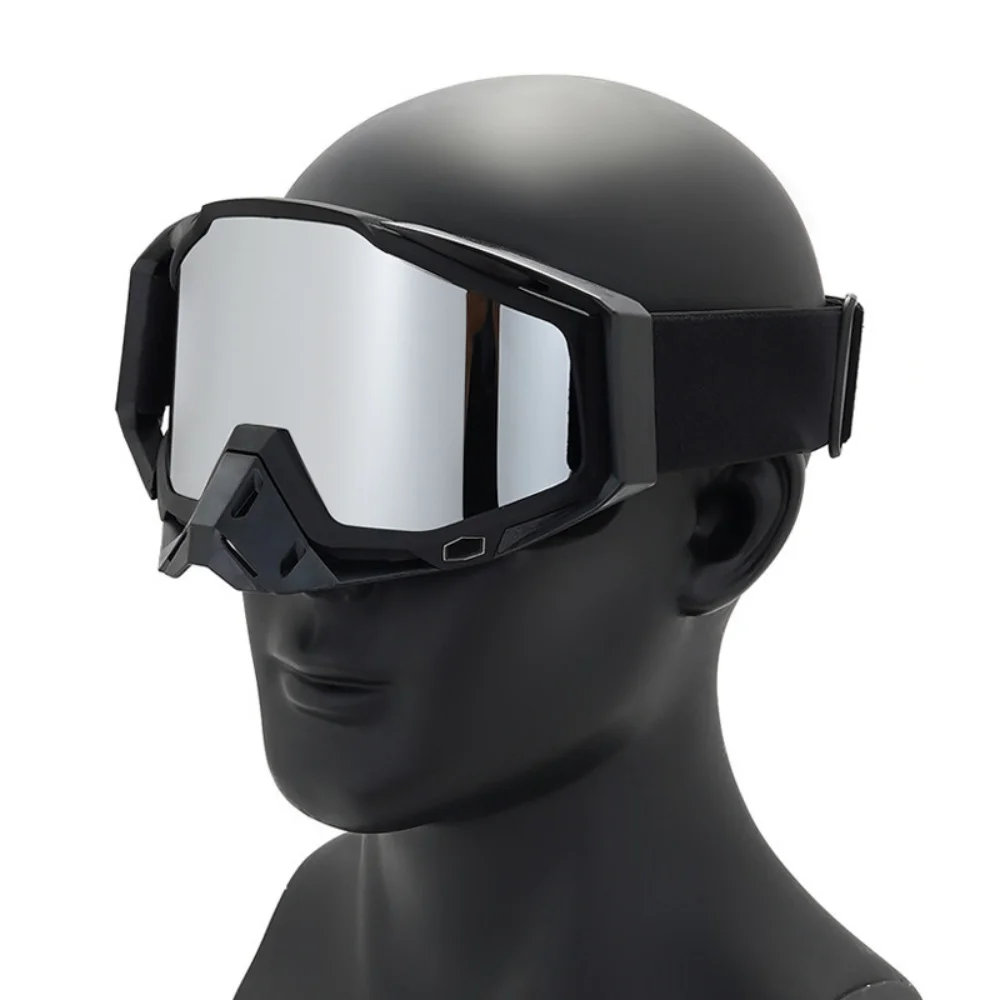 Enduro Dirt Bike Adventure Eyewear Goggles, Wind‑Resistant Anti‑Dust Motocross Motorcycle Off‑Road Riding Glasses