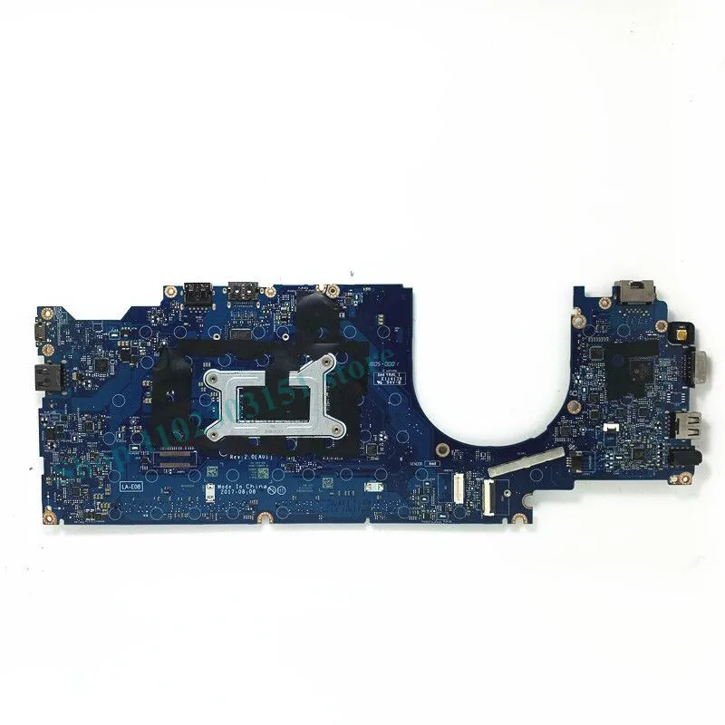 CN-0W86DG 0W86DG W86DG Met SR33Z I7-7600U CPU Moederbord CDM70 LA-E081P Voor DELL E5480 Laptop Moederbord 100% Volledige Werken goed