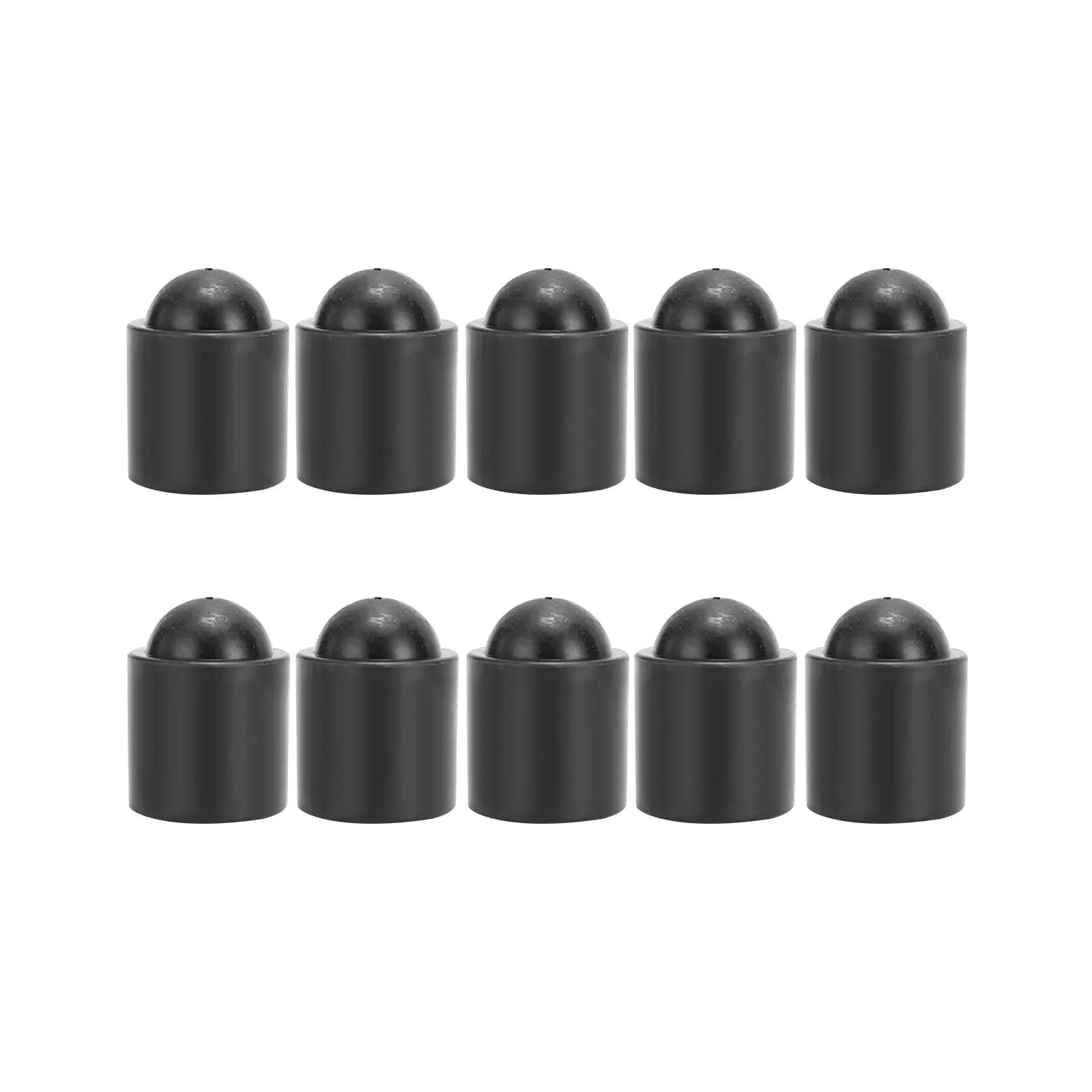 10 Pieces Snooker Tip Cover Set Durable Pool Cue Tip Rubber Protector Snooker Rods Protector Part Billiards Protection Cover