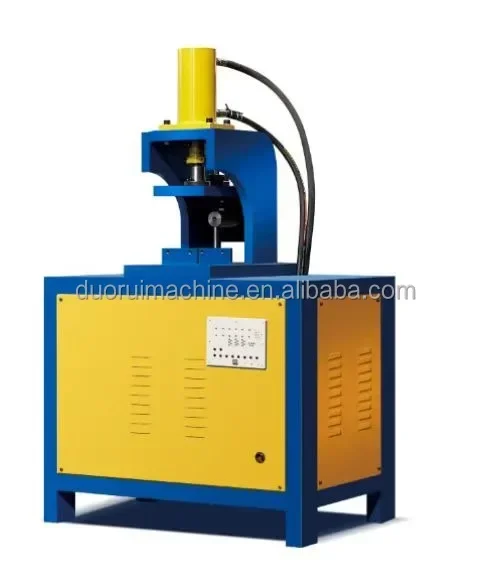 Duorui Single Station Hydraulic Pipe Notching Machine Windows Corner Cutter Machine Angle Cutting Machine