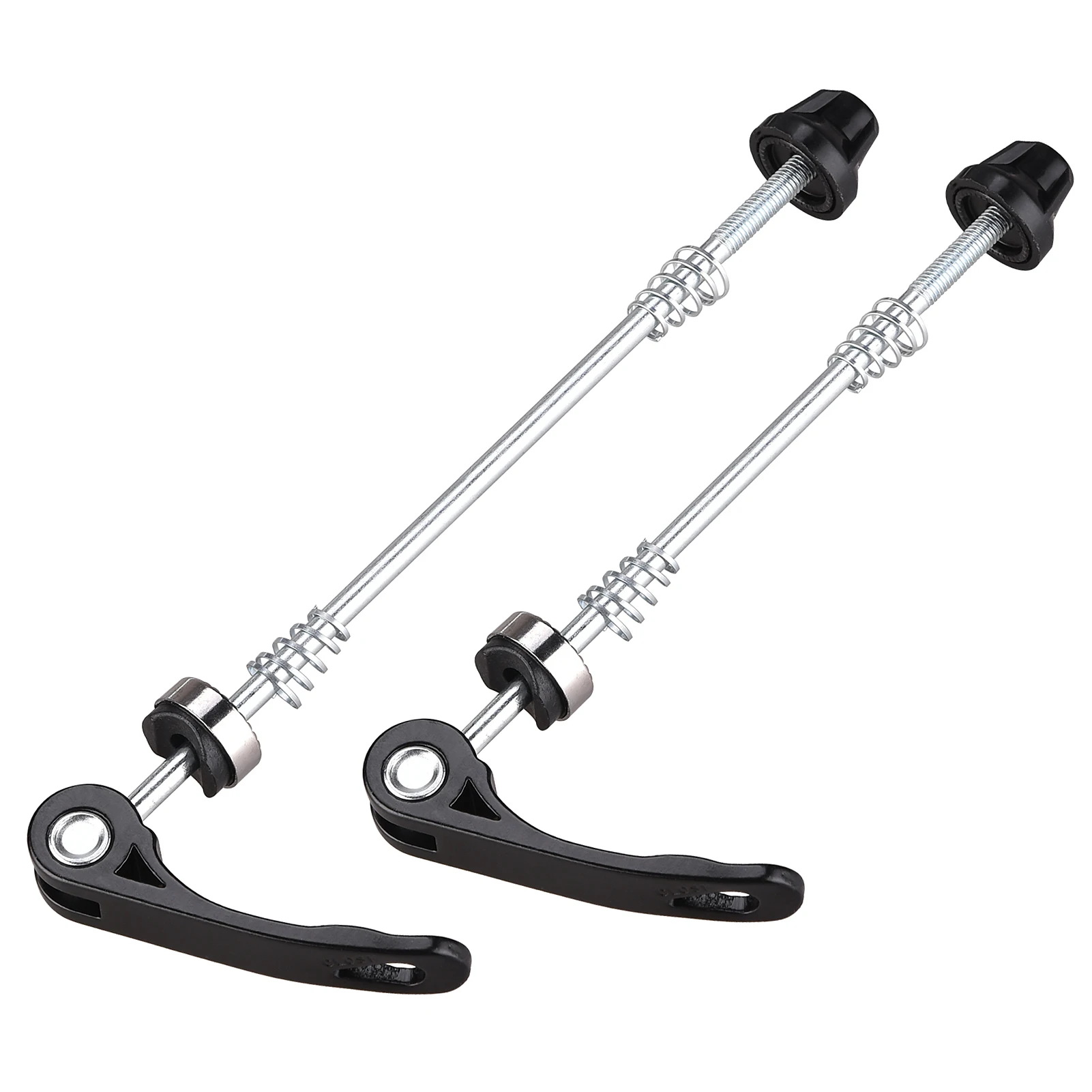 Bicycle Wheel Hub Skewers Road Mountain Bike MTB Wheel Hub Front Rear Skewers Quick   Release Skewers Clip Lever Axle 155/190mm