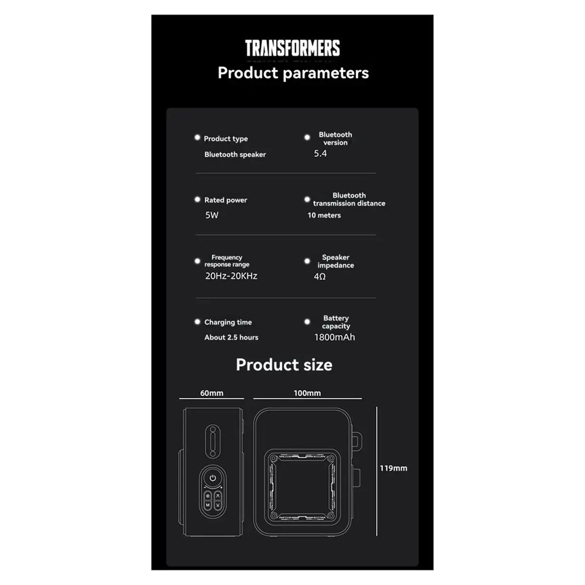 مكبرات صوت بلوتوث LED ضوء ستيريو خارجي سماعة لاسلكية تعمل بالبلوتوث صندوق صوت متعدد الوظائف بث مكبر صوت محمول #5