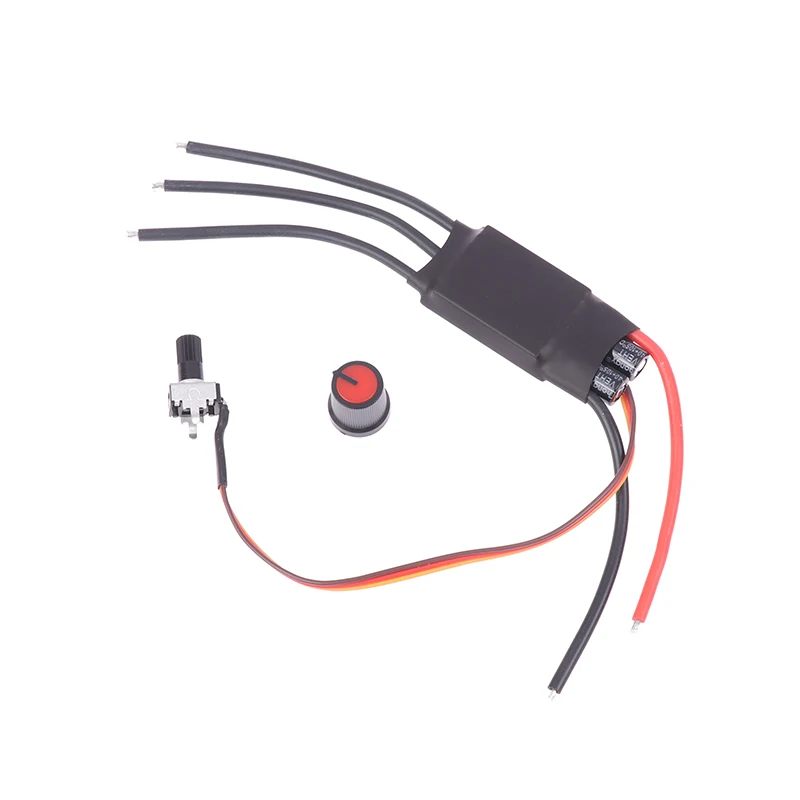 Hot Sale DC 6.5V-27V BLDC 3-Phase Brushless Motor Driver Hallless DC Motor Drive Board Speed Controller With Potentiometer