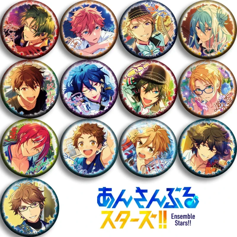 Sakuma Ritsu Nagisa Hijikata Popular Anime Peripheral Badges Two-dimensional Peripheral Manga Enamel Pin Anime Accessories Gifts