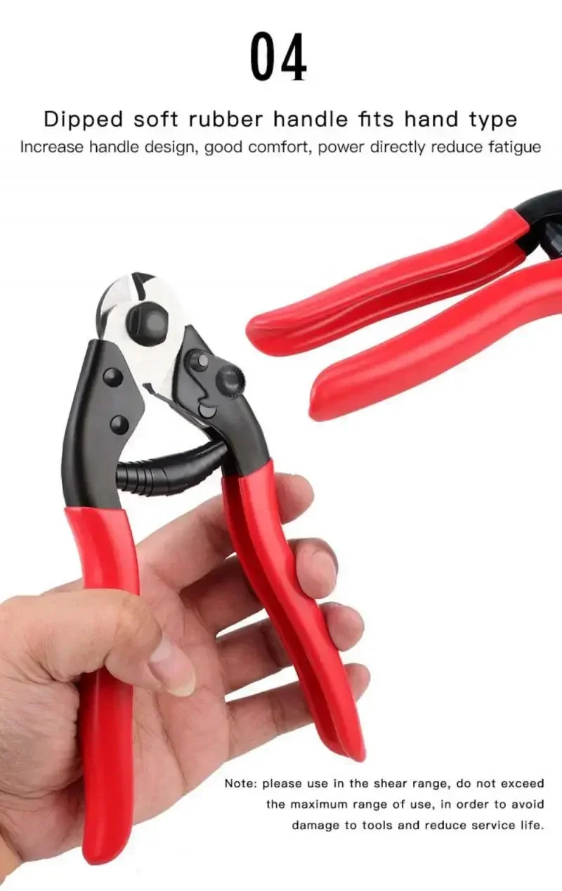 Bike Cable Housing Cutter Pliers Professional Wire Nipper Breaker Tool Line Clamp MTB Bike Stainless Steel Cable Cutter Repair