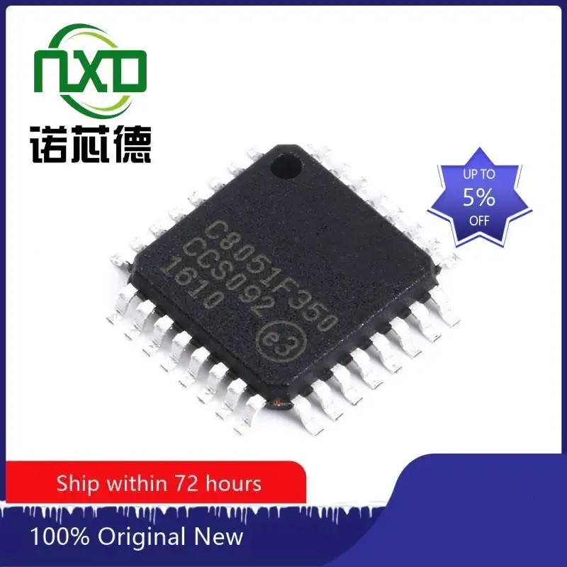 

5PCS/LOT C8051F350-GQR TQFP32 new and original integrated circuit IC chip component electronics professional BOM matching