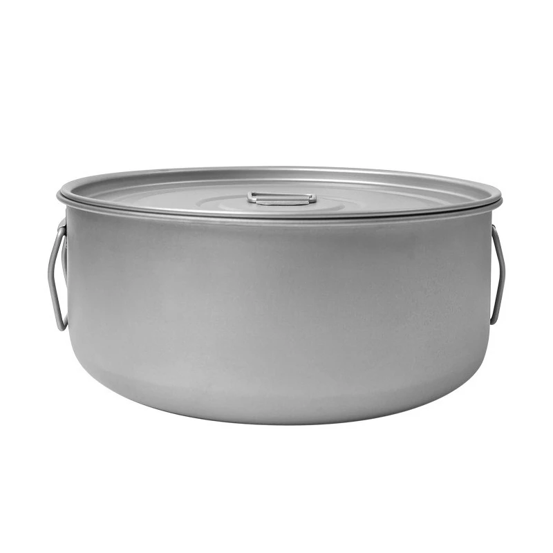 

Pure titanium, outdoor, picnic, portable, cooking, soup pot