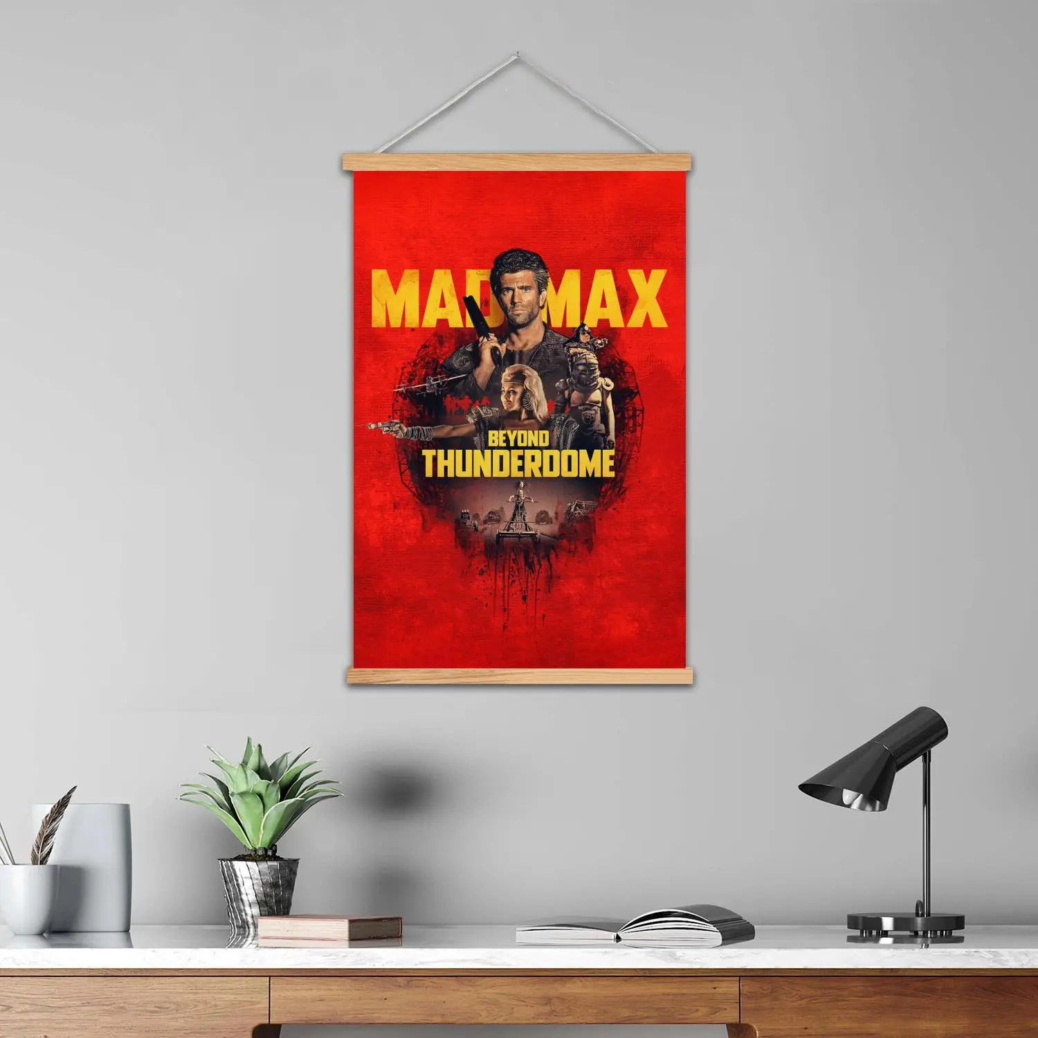 Furiosa A Mad Max Saga Framed Wall Painting Canvas Art Poster and Wall Art,  Modern Family Bedroom Decor,Decorative painting