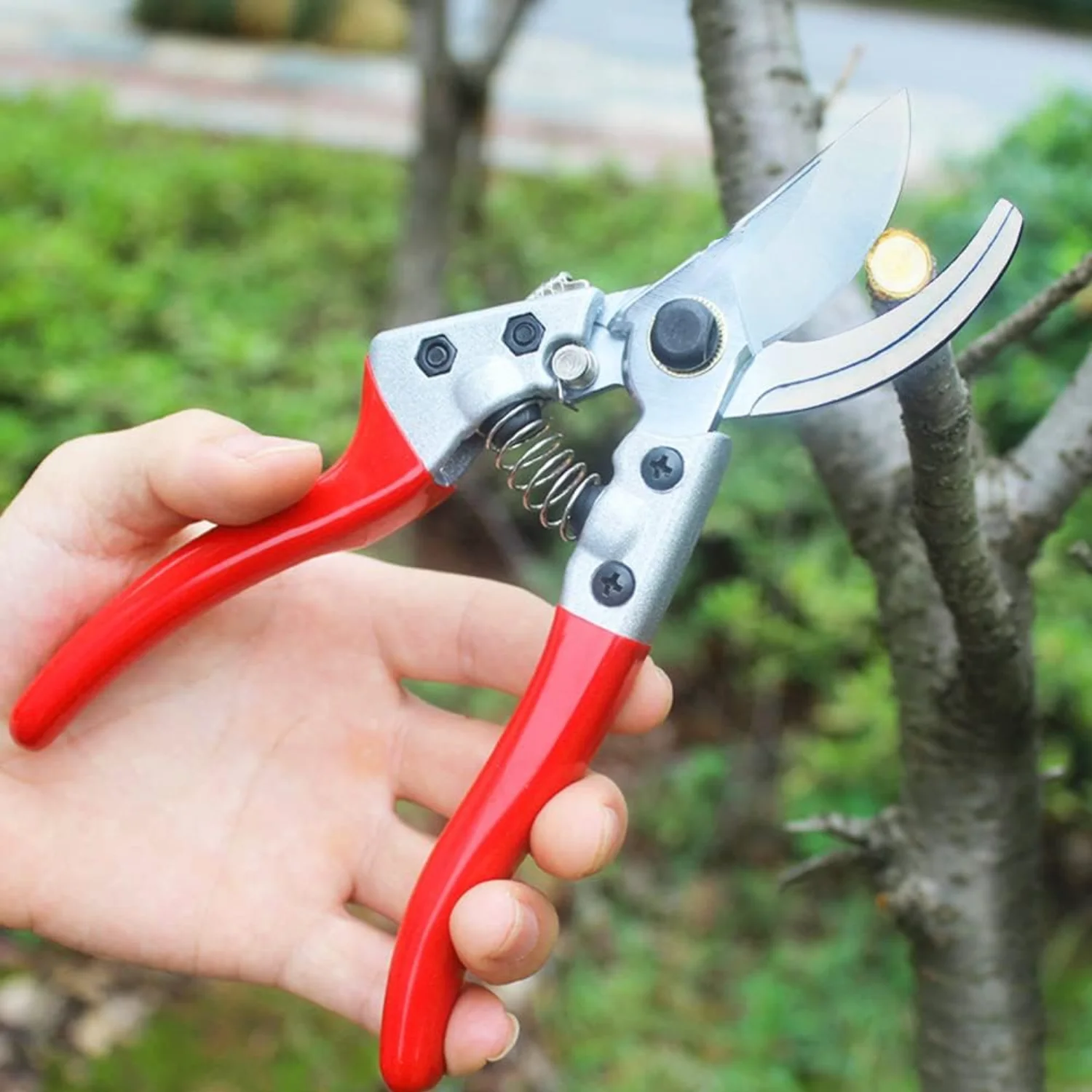 Garden Shears, Pruning Shears for Gardening Heavy Duty with Rust  Stainless Steel Blades, Garden Clippers  Hand Pruners Ergonomi