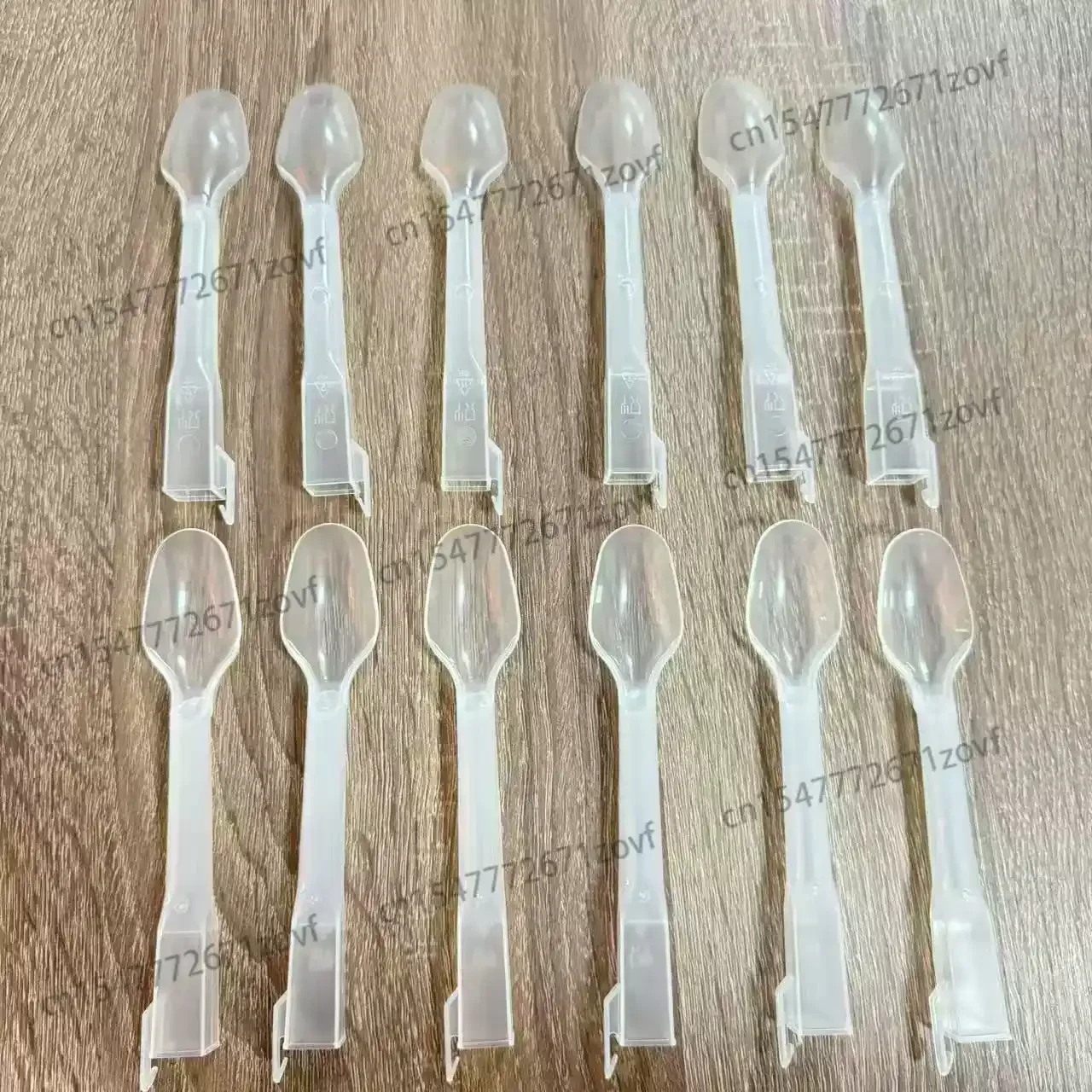 Plastic Stirring Spoon For Flurry Ice Cream Blender Machine Flurry Ice Cream Mixer Machine Plastic Spoon For Milk Shake Machine