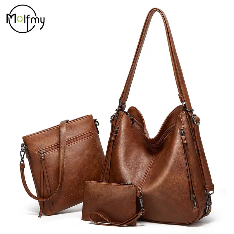 Women's Bags Trend Handbags Female Designer Shoulder Bags for Travel Weekend Feminine Leather Large Messenger Bag Hobos Summer