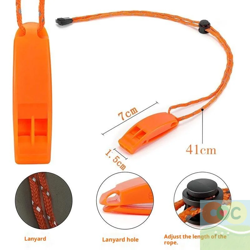 1 قطعة في الهواء الطلق كاياك الغوص الإنقاذ صفارات السلامة في حالات الطوارئ الرياضات المائية في الهواء الطلق بقاء التخييم القوارب السباحة صافرة