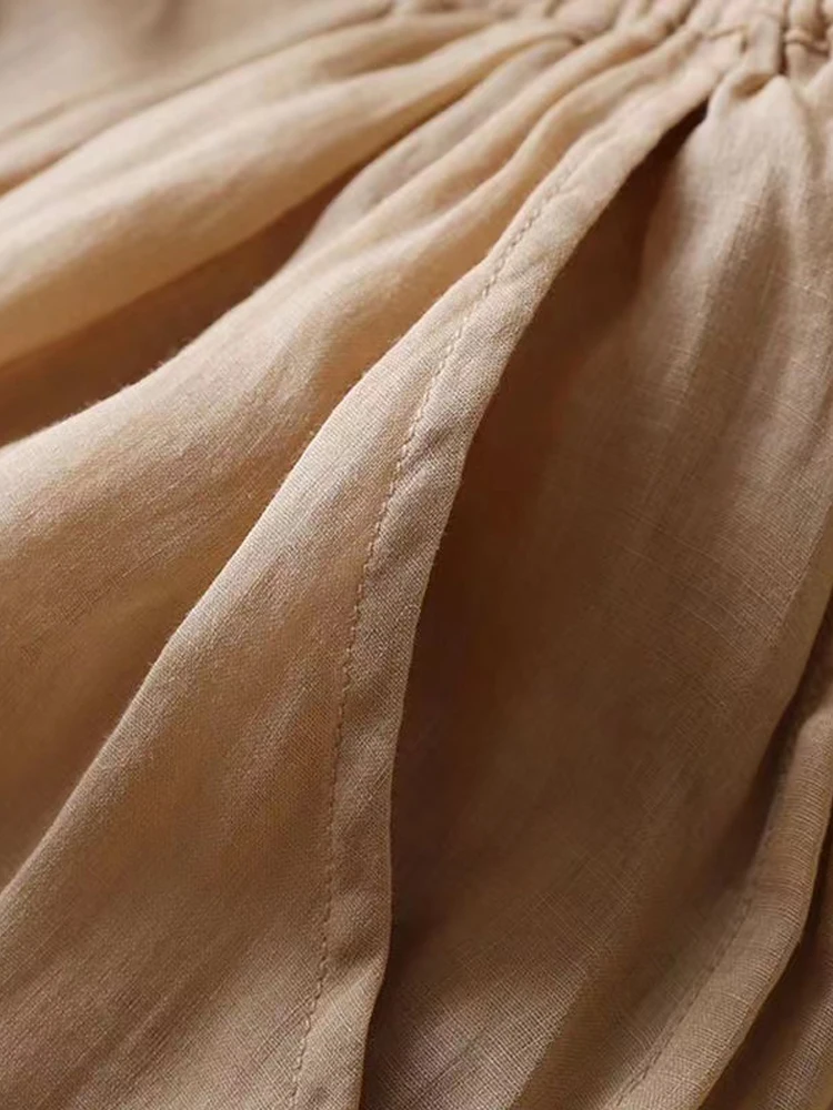 Übergroße Gerade Hosen Frauen 2024, Neue Sommer Hohe Taille Feste Beiläufige Lose Breite Bein Hosen Pantalon Femme