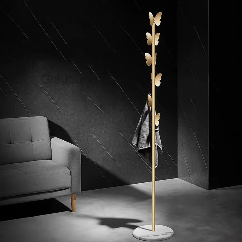 Storage Standing Coat Racks Space Saving Open Luxury Living Room Coat Racks Hanging Garment Arara De Roupa Hallway Furniture