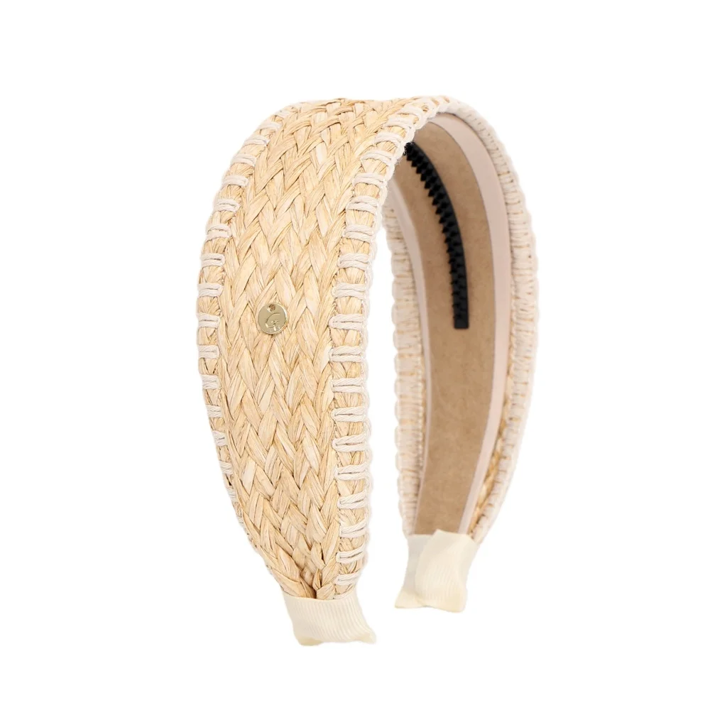 AP burlap hair accessories – K Beige HD