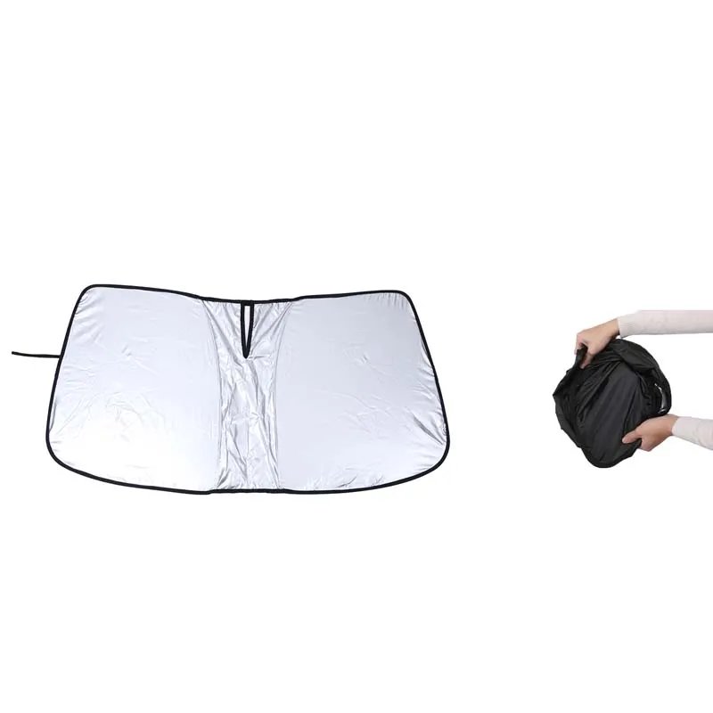 For BMW X1 E84 2011-2015 Silver Tape Car Front Glass Sunshade Sunscreen UV Protection Sunshade Interior Accessories