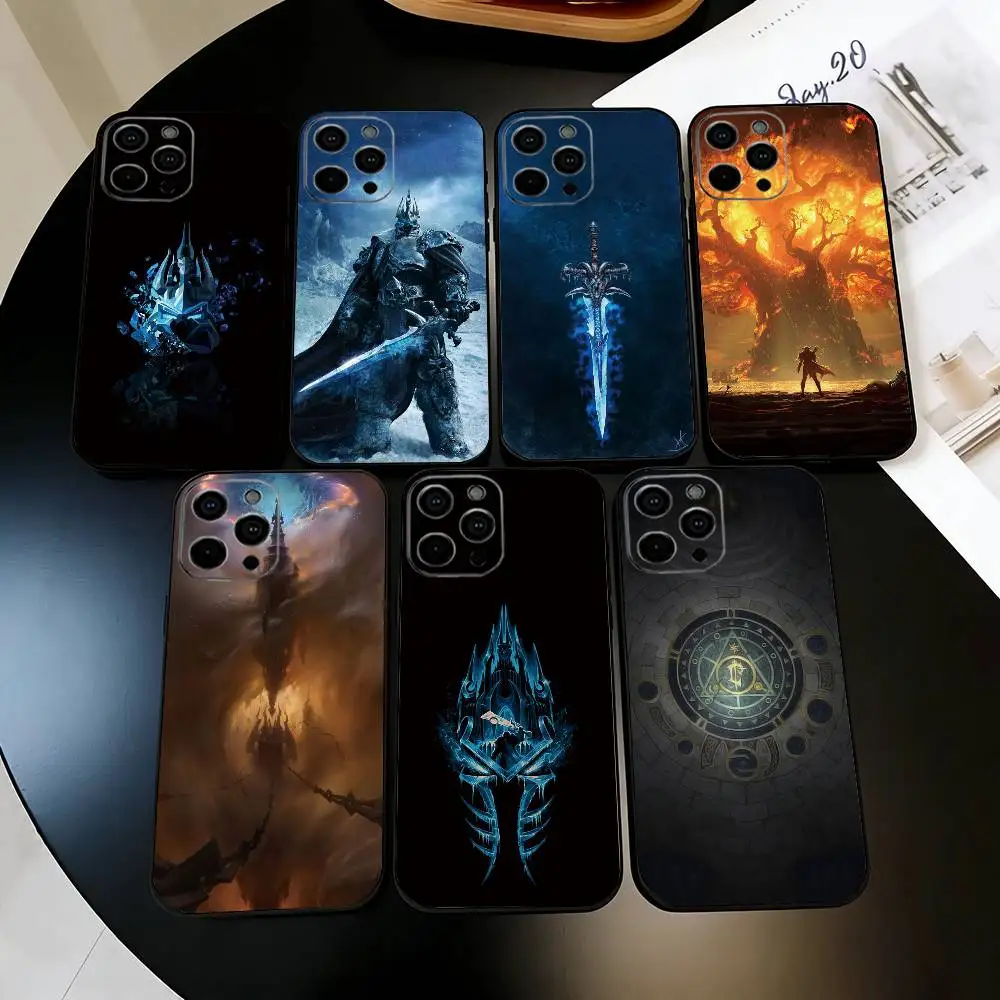 

Game Warcraft Phone Case Silicone Soft For IPhone 17 16 15 14 13 12 11 X XR Plus Pro Max Plus
