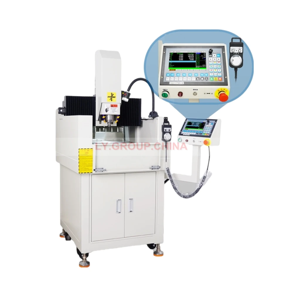 3040 Industrial Full Cast Iron Finished CNC Engraving Machine With Rolling Base Optional Automatic Tool Change ATC ISO20 2.2K