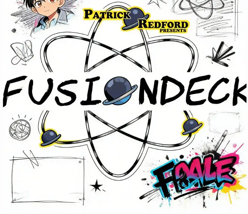 

Колода Fusion Deck от Патрика Редфорда: фокусы с картами, иллюзии, реквизит для выступлений, уличные трюки, магия для уличных выступлений