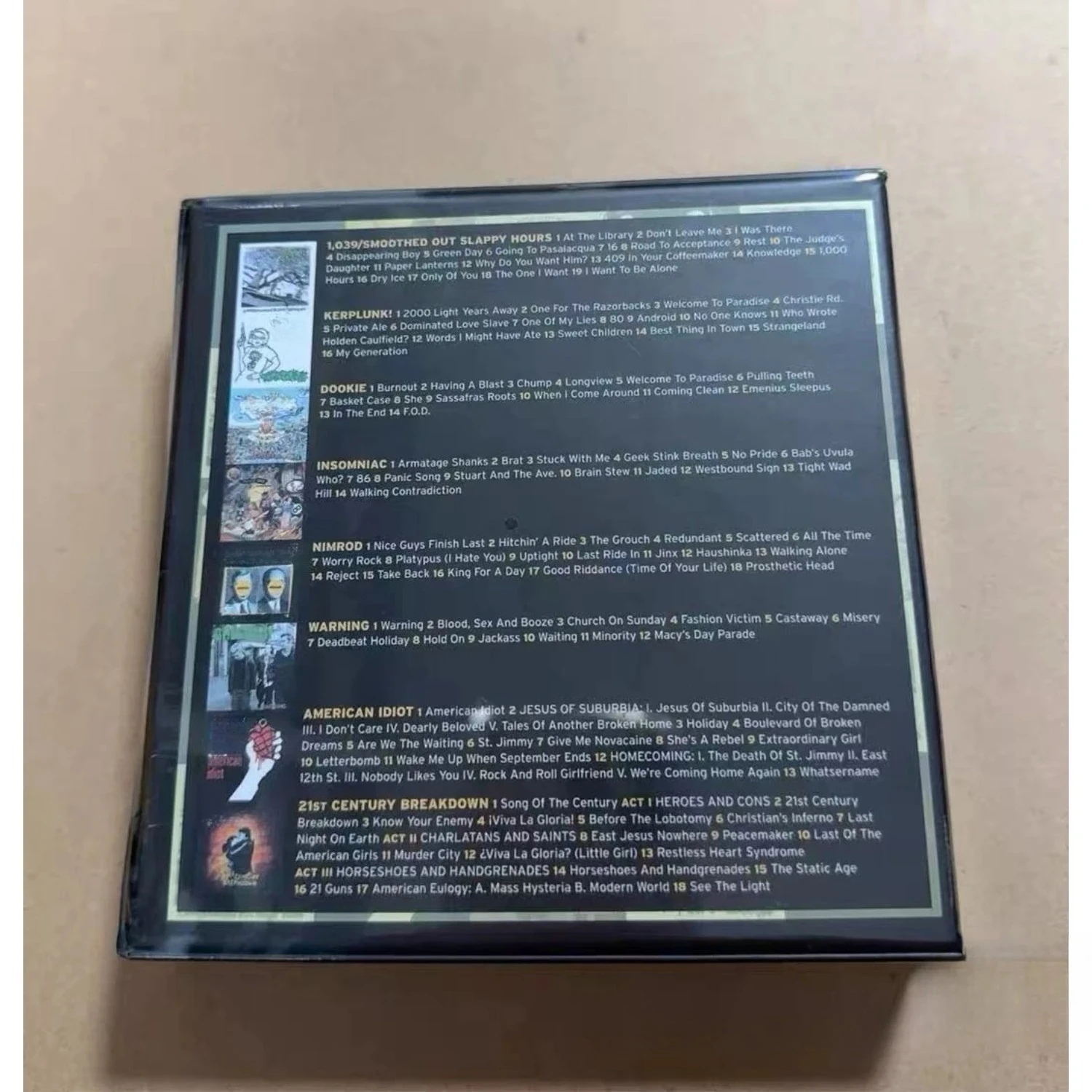 Punk Rock Band Complete Studio Albums Boxset 1990-2009, Featuring All Works From Debut To 21st Century Breakdown Over 120 Tracks