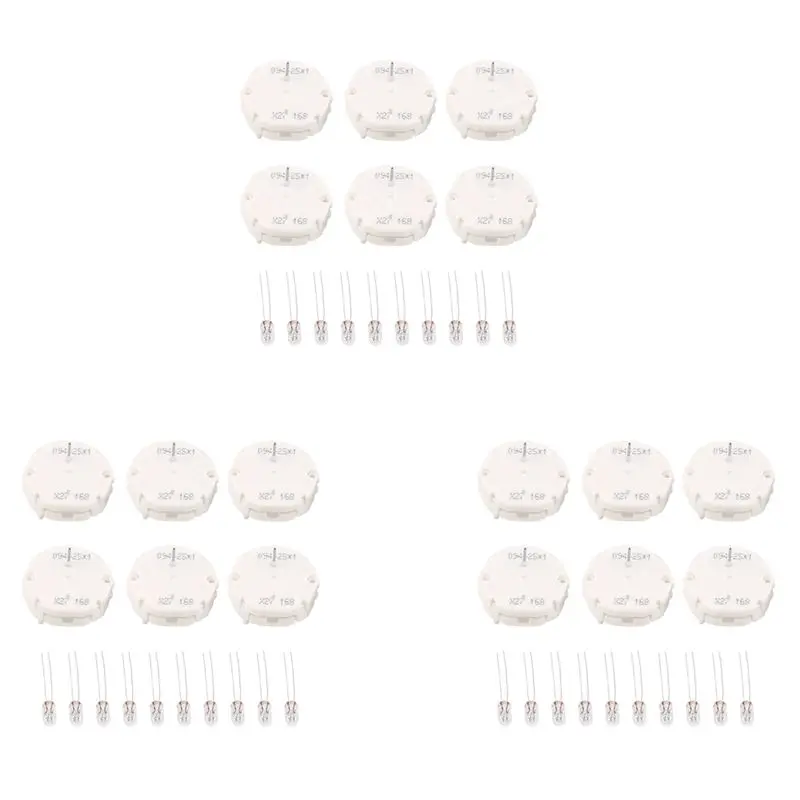 

GM Stepper Motor Repair Kit - X27 168 - (18 Motor Kit + 30Pcs Bulbs) Fits All 03-06 Chevy Silverados, Tahoes, Yukons