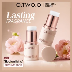 O.TWO.O Perfume Stick Sweet Long Lasting Compact Portable Smooth Non- Sticky Fragrances for Men Women Solid Scent Balm Fragrance