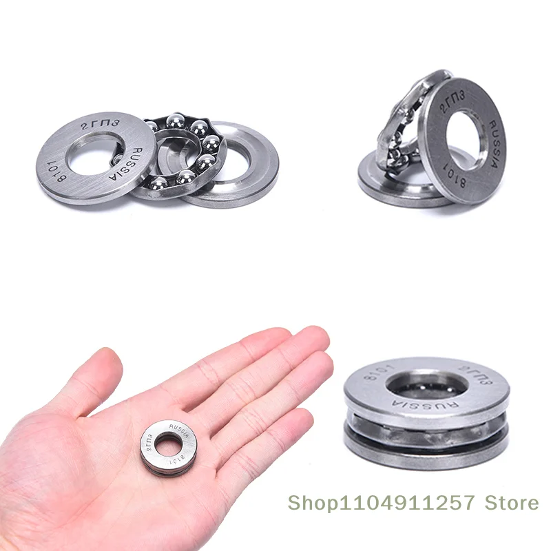 

3 Pcs/1 Set Plane Thrust Ball Bearing 51100 10*24*9mm For Electric Tool Machine Tool Hardware Transmission Parts