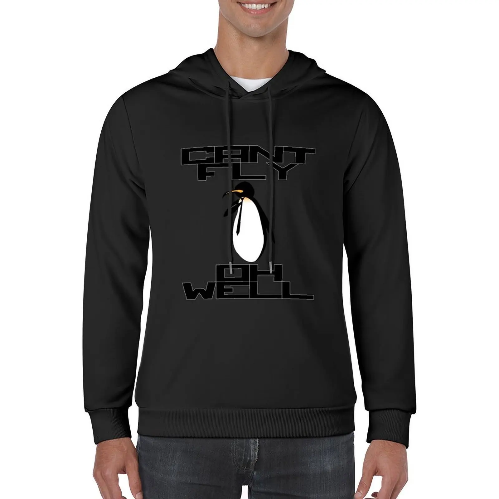 Can't Fly، Oh Well Hoodie ملابس الرسوم المتحركة ملابس الرجال الملابس الجمالية ملابس الرجال هوديي الرسم