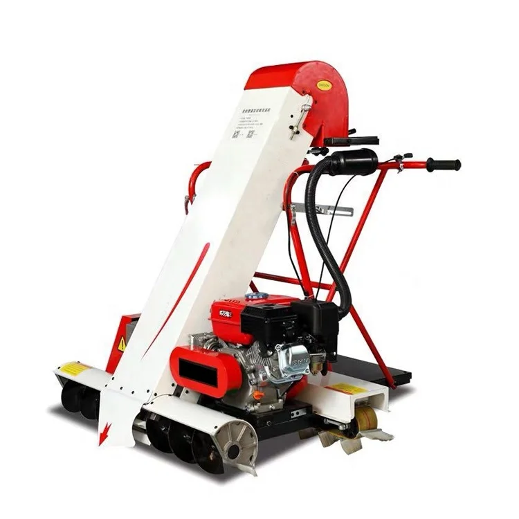 High Efficiency Self-Propelled 170F Engine 95cm Collecting Width 6-7t/h Sunning Ground Use Grain Cereal Paddy Rice