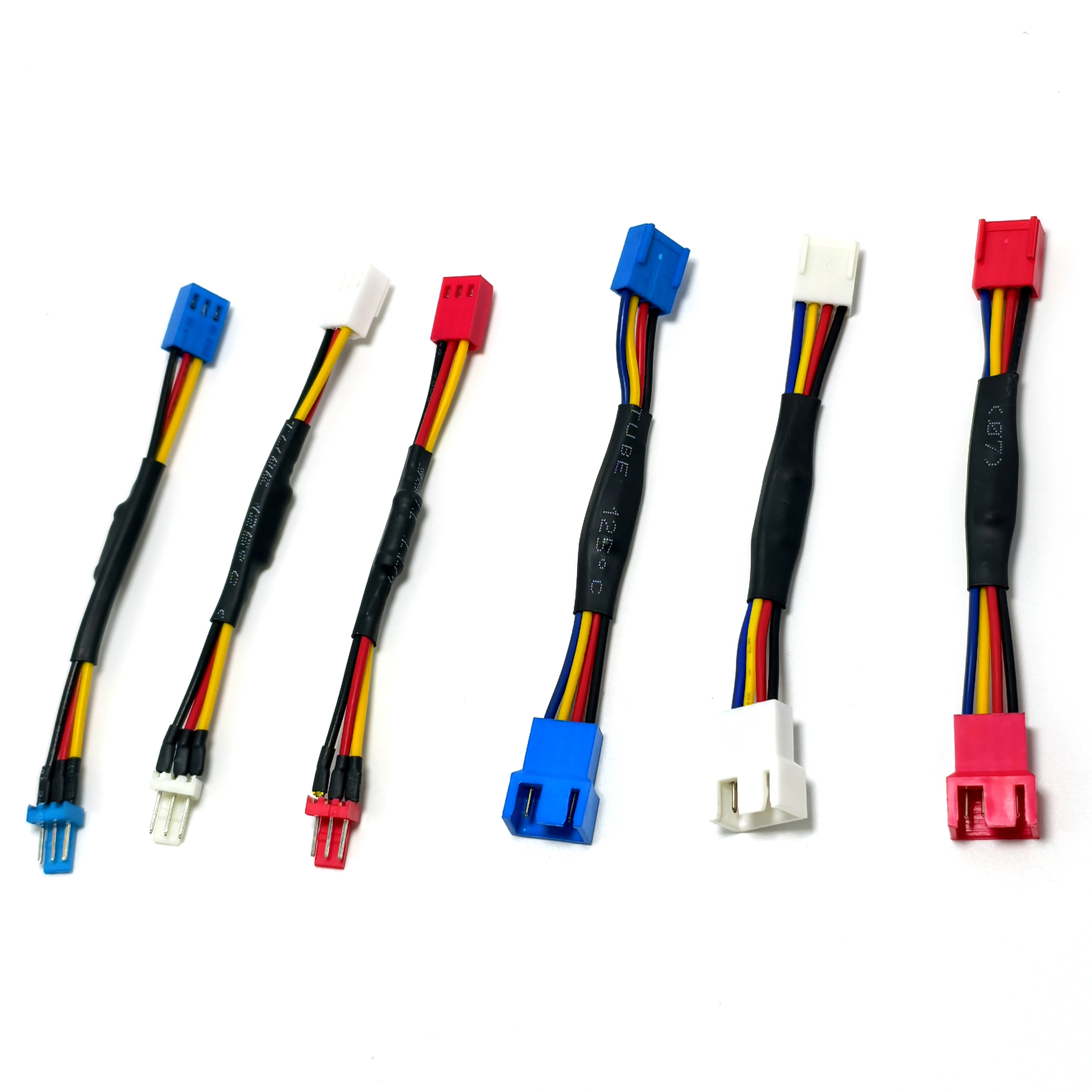 1/5/10PCS Fan Resistor Cable 3 / 4 Pin Male to 3 / 4Pin Female Connector Reduce PC CPU Fan Speed Noise Resistor Slow down Cables