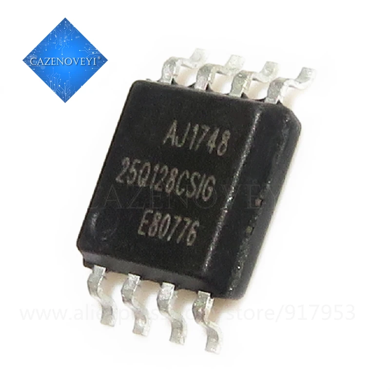 10pcs/lot W25Q64FVSAQ W25Q64CVSIG W25Q64 GD25Q128CSIG GD25Q128 SOP-8 In Stock