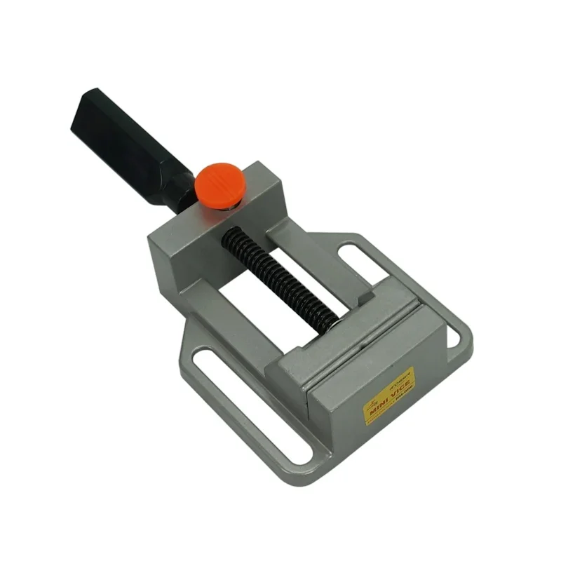 Aluminium Parallel-jaw Plain QGG Alloy Flat Tongs Vice Milling Machine Bench Drill Vise Fixture Manumotive Screw Precision Tools