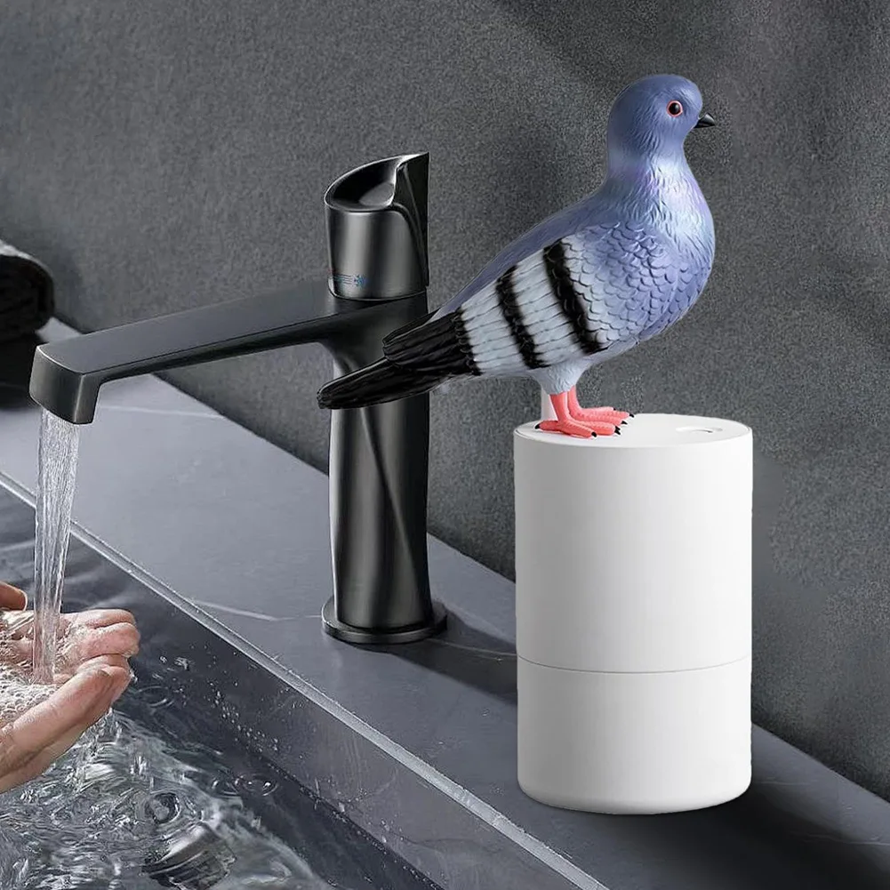 Pigeons Bird Soap Dispenser, Automatic Hand Soap Dispenser, Non-Contact Automatic Induction Foam Hand Washer