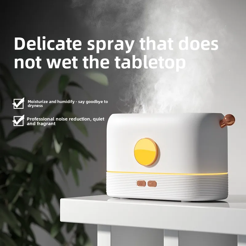 Maszyna do aromaterapii z zimnym płomieniem, domowy, kreatywny prezent USB, nawilżacz do aromaterapii, trójkolorowe światło zmiennego płomienia