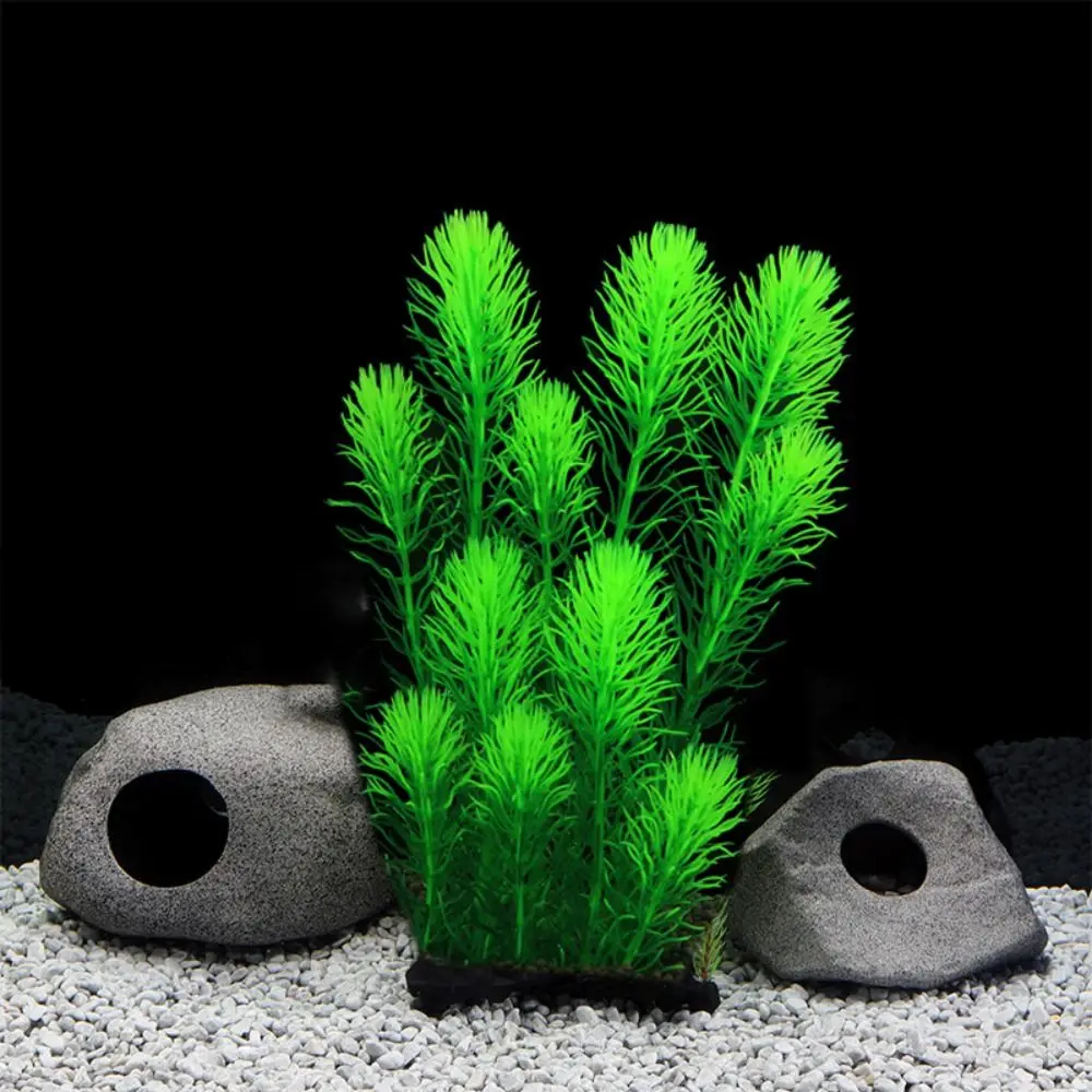 Artificial Aquarium Plants Decoration Plastic Underwater Water Weeds Viewing Decoration Fish Tank Water Grass Ornament