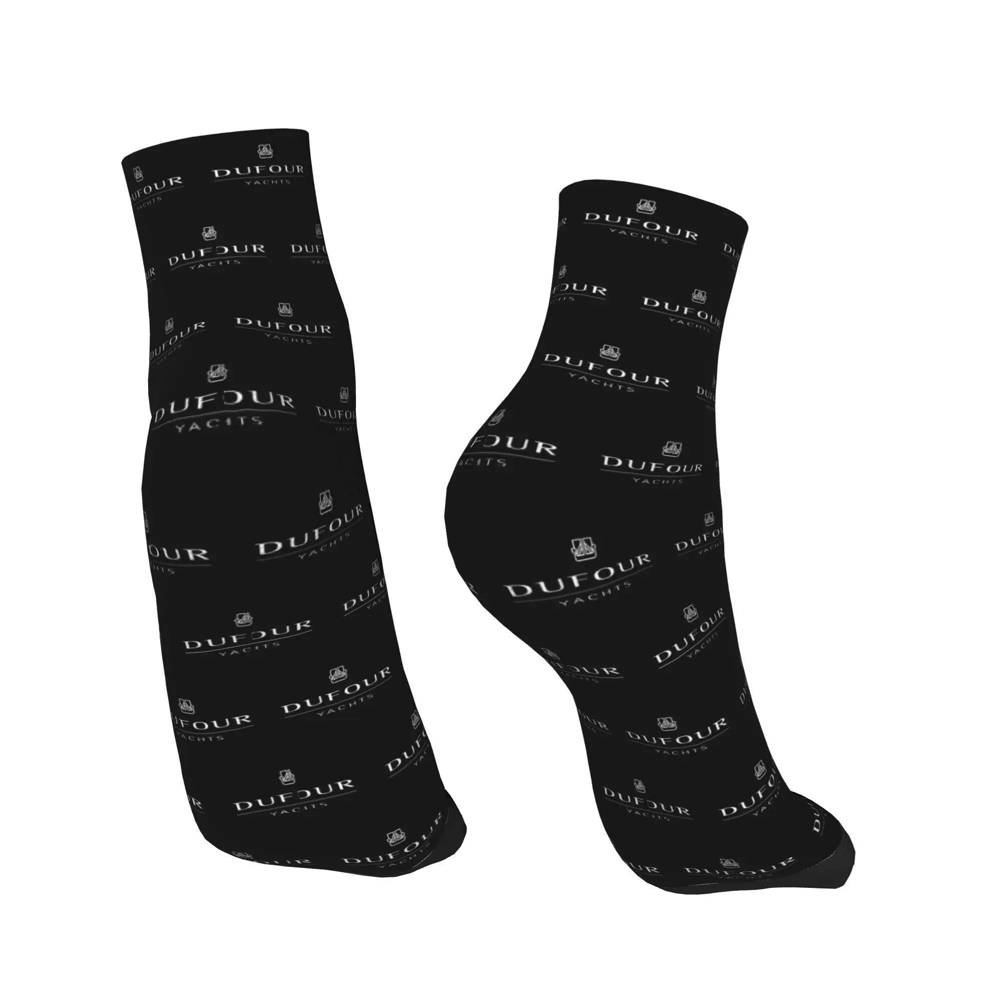 Calcetines de yate Dufour para todas las estaciones, calcetines Harajuku de alta calidad, medias de Hip Hop para hombres y mujeres, regalos