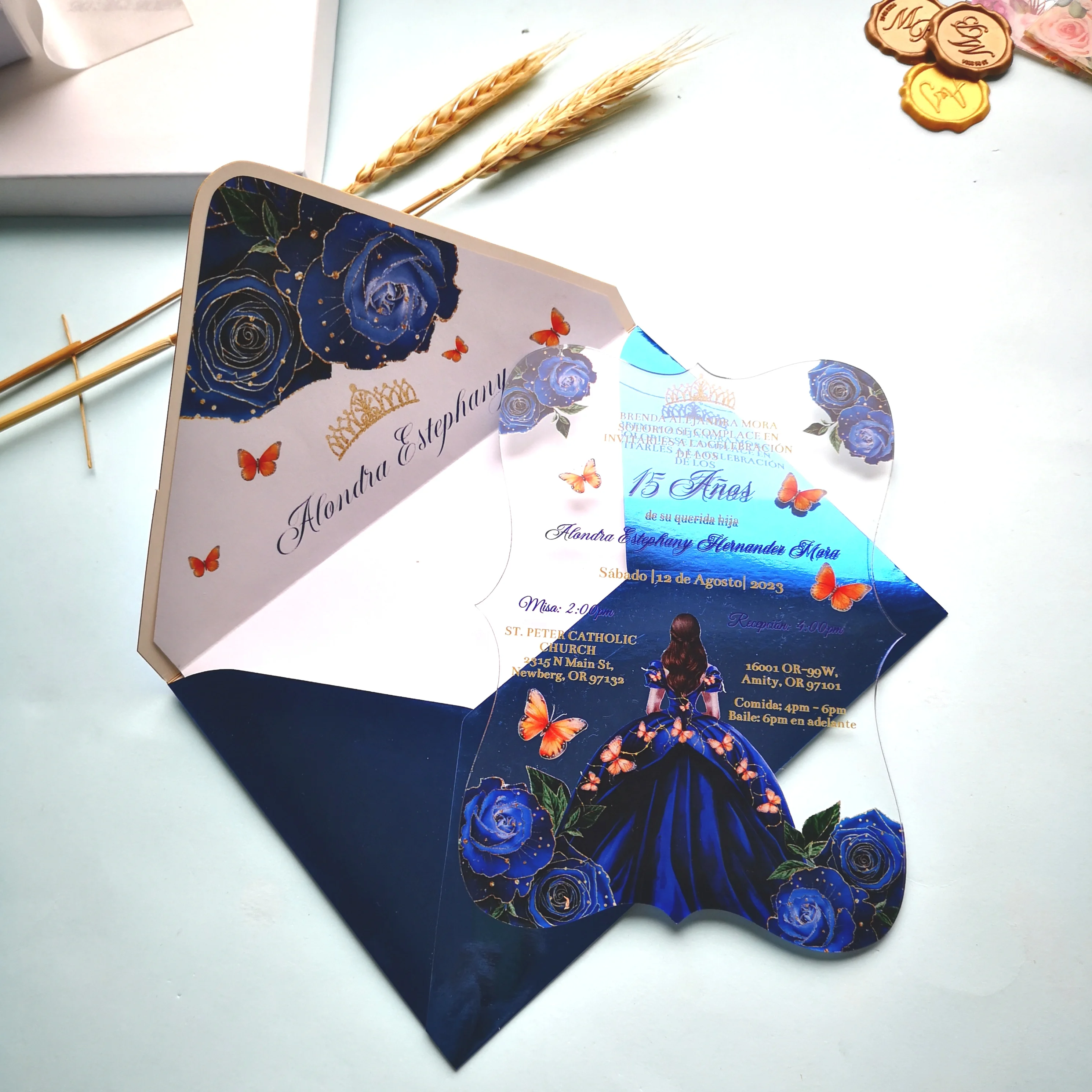 Invito acrilico trasparente pe - Wedding Supply Business recensione e prezzo