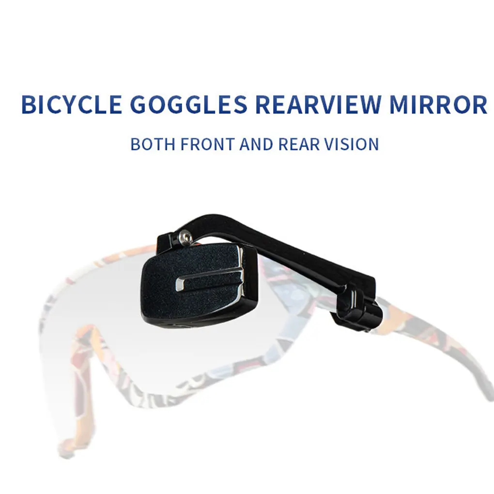 

New Bike Bicycle Cycling Riding Glasses Rear View Mirror 360 Rearview Adjustment Rear View Eyeglass Mount Helmet